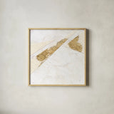 Disassembled IV by Chris Paschke. Shown in a natural wood glass frame for a timeless modern aesthetic. Available as an archival giclee rolled canvas, fine art paper, or poster print. SKU 94396a.