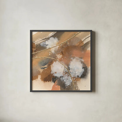 Divided Universe II by Chris Paschke. Shown in a sleek black glass frame for a contemporary gallery look. Available as an archival giclee rolled canvas, fine art paper, or poster print. SKU 73286a.