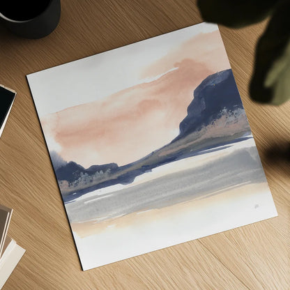 Dusk Dunes IV by Chris Paschke. Shown as a detailed flat fine art print, highlighting archival giclee quality. Available as an archival giclee rolled canvas, fine art paper, or poster print. SKU 94400a.