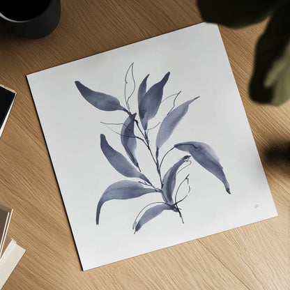 Dusk Leaves I by Chris Paschke. Shown as a detailed flat fine art print, highlighting archival giclee quality. Available as an archival giclee rolled canvas, fine art paper, or poster print. SKU 94796a.