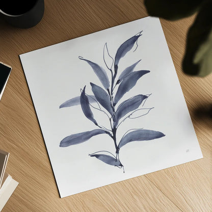 Dusk Leaves II by Chris Paschke. Shown as a detailed flat fine art print, highlighting archival giclee quality. Available as an archival giclee rolled canvas, fine art paper, or poster print. SKU 94797a.