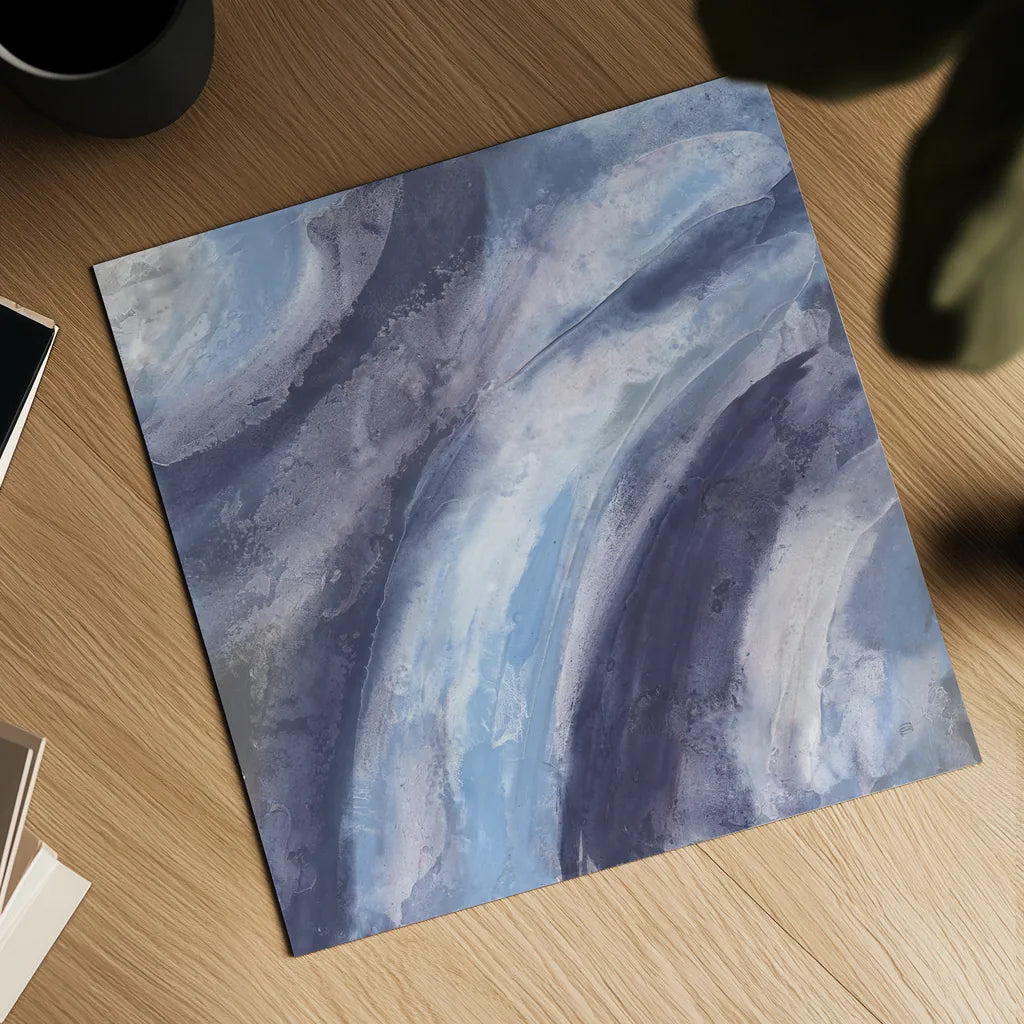 Dusk and Blue I by Chris Paschke. Shown as a detailed flat fine art print, highlighting archival giclee quality. Available as an archival giclee rolled canvas, fine art paper, or poster print. SKU 95458a.