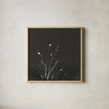 Dusting II by Chris Paschke. Shown in a natural wood glass frame for a timeless modern aesthetic. Available as an archival giclee rolled canvas, fine art paper, or poster print. SKU 84556a.