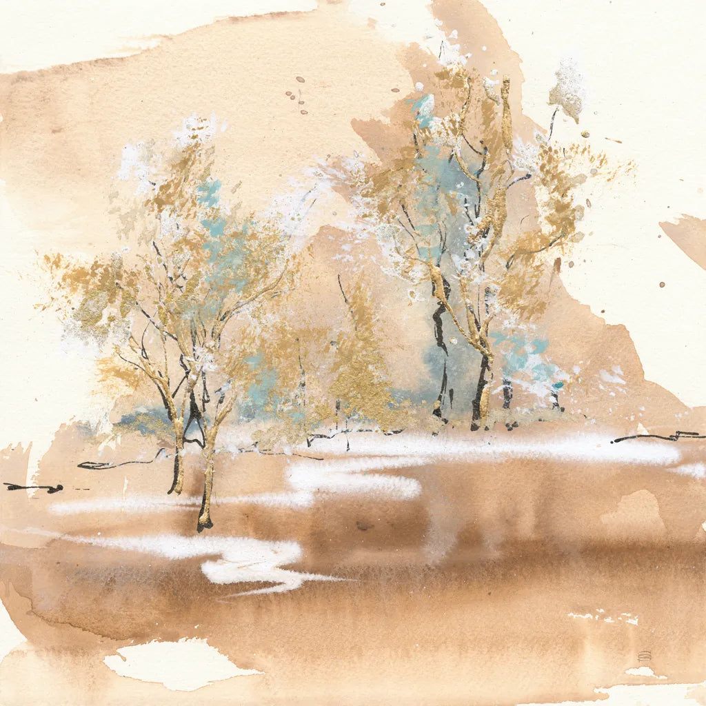 Dusting of Gold II by Chris Paschke. SKU 90869a. Archival Giclee Fine art print for wall decor.