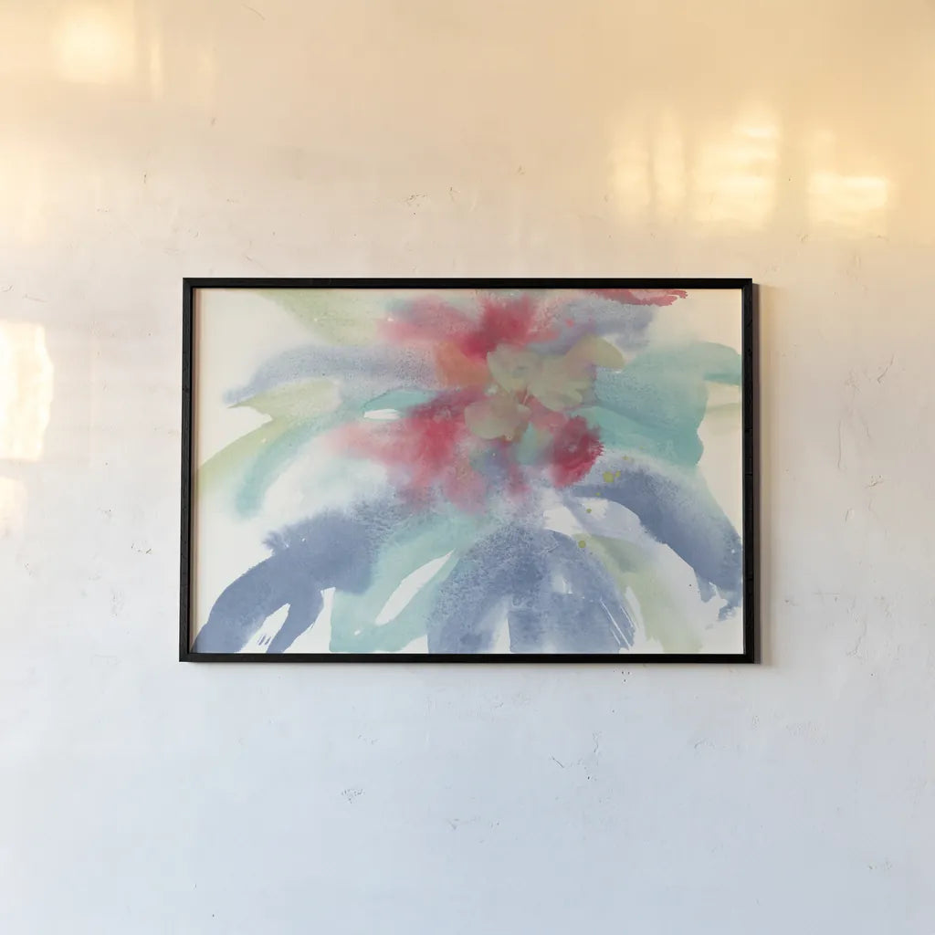 Dusting of Mint I by Chris Paschke. shown as a paper print in a black flame. Available as a archival giclee rolled canvas, fine art paper, or poster print. SKU 49047i.