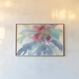 Dusting of Mint I by Chris Paschke. shown as a paper print in a natural frame. Available as a archival giclee rolled canvas, fine art paper, or poster print. SKU 49047i.