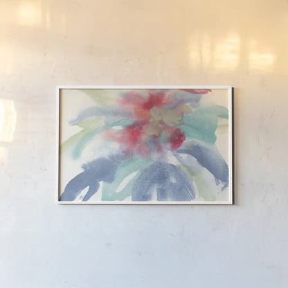 Dusting of Mint I by Chris Paschke. shown as a paper print in a white frame. Available as a archival giclee rolled canvas, fine art paper, or poster print. SKU 49047i.