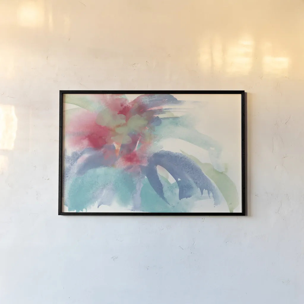 Dusting of Mint II by Chris Paschke. shown as a paper print in a black flame. Available as a archival giclee rolled canvas, fine art paper, or poster print. SKU 49048i.