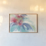 Dusting of Mint II by Chris Paschke. shown as a paper print in a natural frame. Available as a archival giclee rolled canvas, fine art paper, or poster print. SKU 49048i.