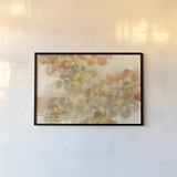Earthly Freesia by Chris Paschke. shown as a paper print in a black flame. Available as a archival giclee rolled canvas, fine art paper, or poster print. SKU 50272i.