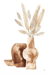 Earthy Vase Gray Bunny Tail by Chris Paschke. SKU 77173h. Archival Giclee Fine art print for wall decor.