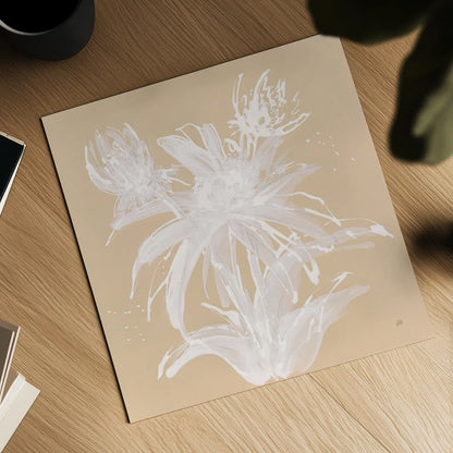 Echinacea III by Chris Paschke. Shown as a detailed flat fine art print, highlighting archival giclee quality. Available as an archival giclee rolled canvas, fine art paper, or poster print. SKU 66770a.