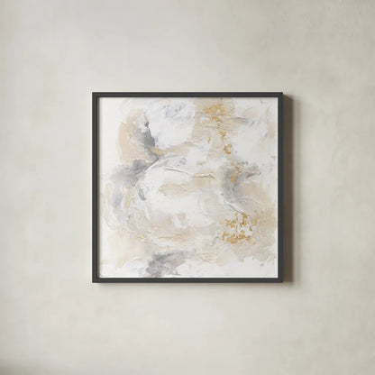 Echoes III by Chris Paschke. Shown in a sleek black glass frame for a contemporary gallery look. Available as an archival giclee rolled canvas, fine art paper, or poster print. SKU 94391a.