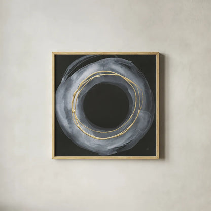 Eclipse II by Chris Paschke. Shown in a natural wood glass frame for a timeless modern aesthetic. Available as an archival giclee rolled canvas, fine art paper, or poster print. SKU 81885a.