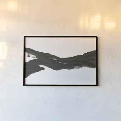 Either Way I by Chris Paschke. shown as a paper print in a black flame. Available as a archival giclee rolled canvas, fine art paper, or poster print. SKU 94413i.