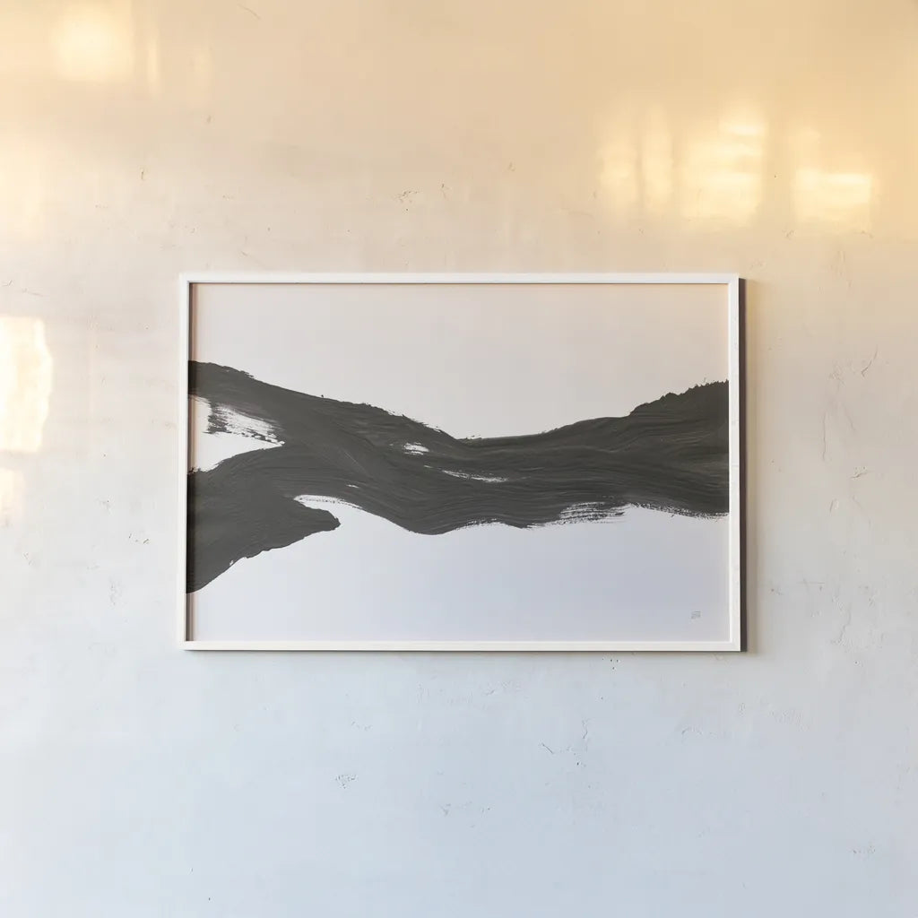 Either Way I by Chris Paschke. shown as a paper print in a white frame. Available as a archival giclee rolled canvas, fine art paper, or poster print. SKU 94413i.