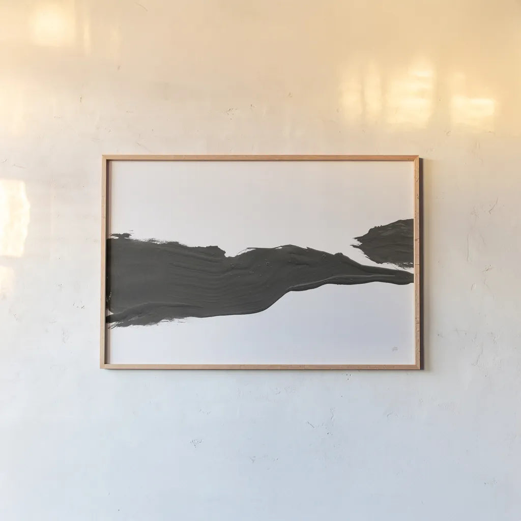 Either Way II by Chris Paschke. shown as a paper print in a natural frame. Available as a archival giclee rolled canvas, fine art paper, or poster print. SKU 94414i.