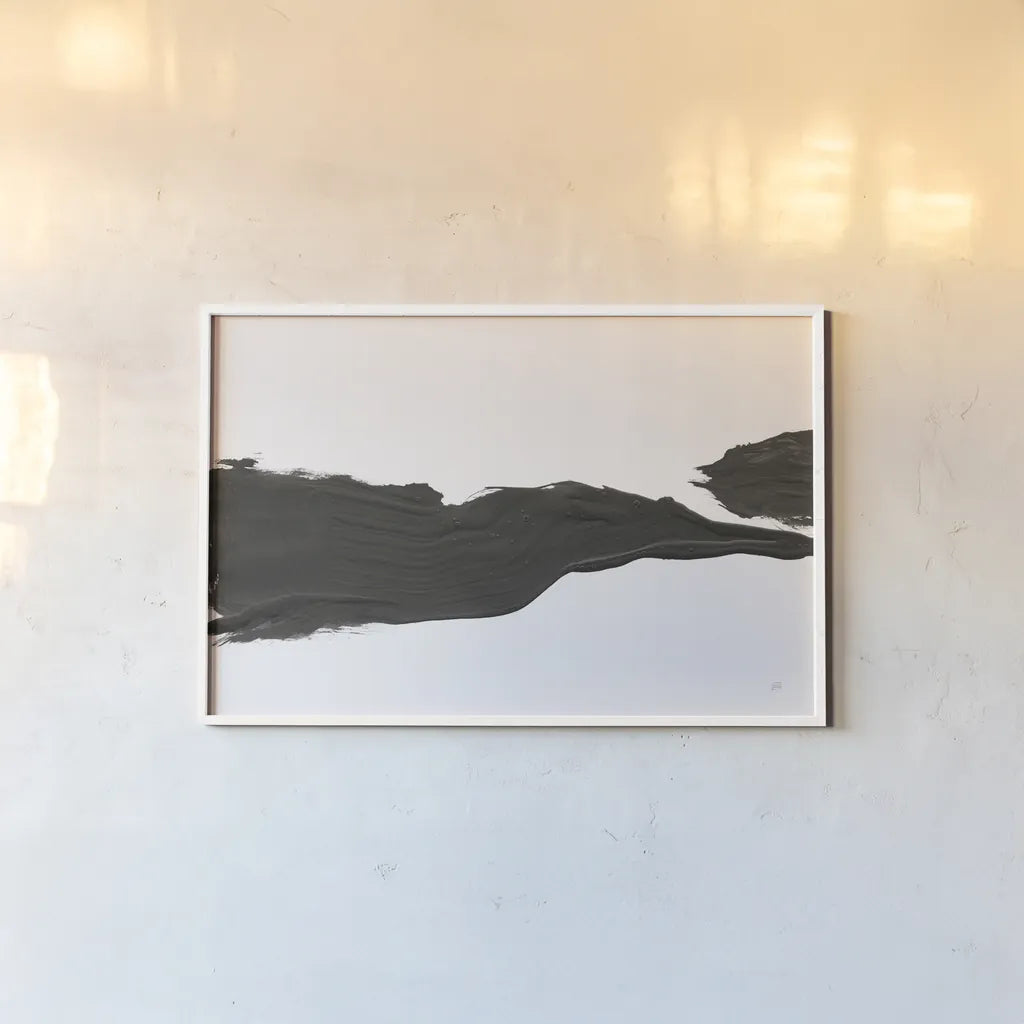 Either Way II by Chris Paschke. shown as a paper print in a white frame. Available as a archival giclee rolled canvas, fine art paper, or poster print. SKU 94414i.