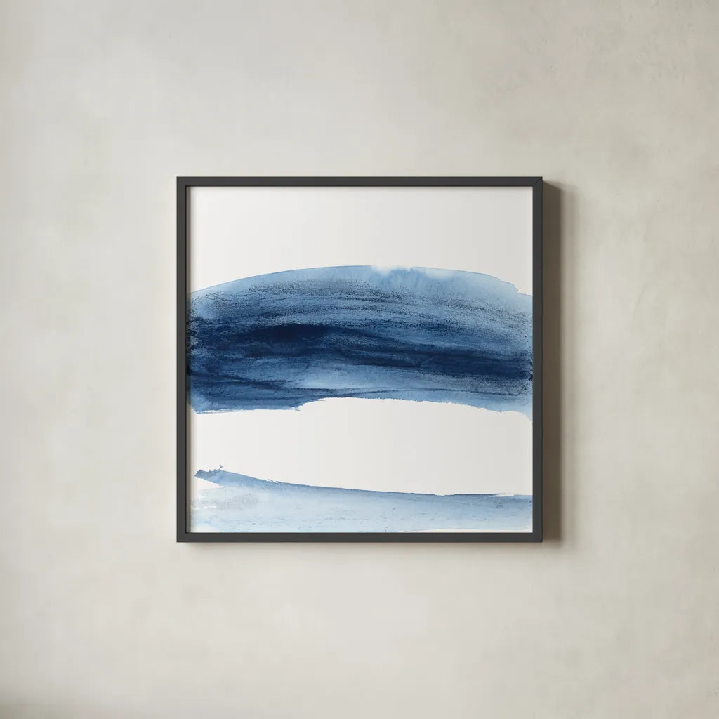 Emotion I by Chris Paschke. Shown in a sleek black glass frame for a contemporary gallery look. Available as an archival giclee rolled canvas, fine art paper, or poster print. SKU 82262a.