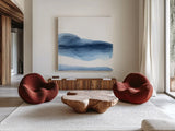 Emotion II by Chris Paschke. Shown as extra-large giant wall art in a modern living room. Available as an archival giclee rolled canvas, fine art paper, or poster print. SKU 82263a.