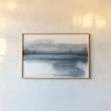 End of Day I by Chris Paschke. shown as a paper print in a natural frame. Available as a archival giclee rolled canvas, fine art paper, or poster print. SKU 72061i.