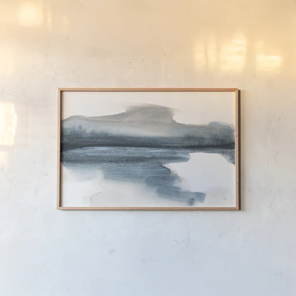 End of Day II by Chris Paschke. shown as a paper print in a natural frame. Available as a archival giclee rolled canvas, fine art paper, or poster print. SKU 72062i.