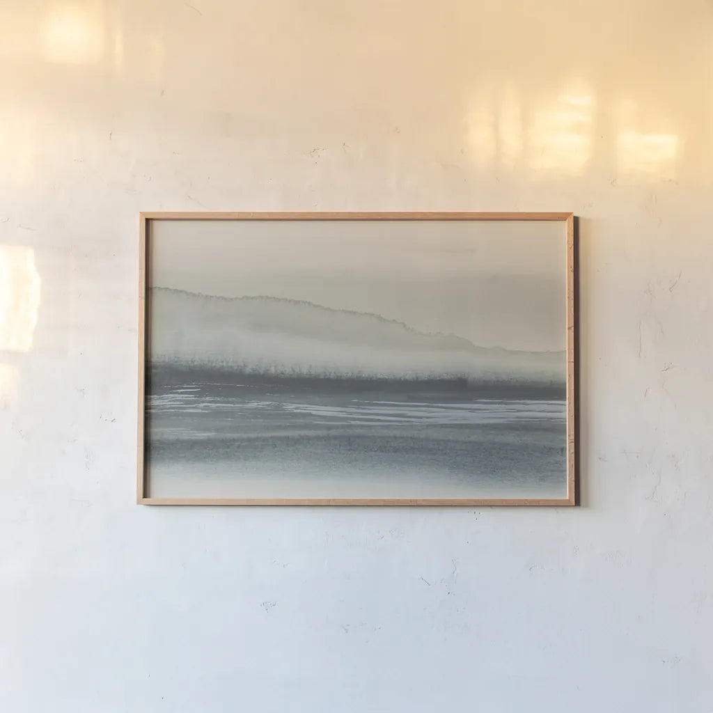 End of Day IV Light Crop by Chris Paschke. shown as a paper print in a natural frame. Available as a archival giclee rolled canvas, fine art paper, or poster print. SKU 76162i.