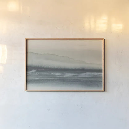 End of Day IV Light Crop by Chris Paschke. shown as a paper print in a natural frame. Available as a archival giclee rolled canvas, fine art paper, or poster print. SKU 76162i.