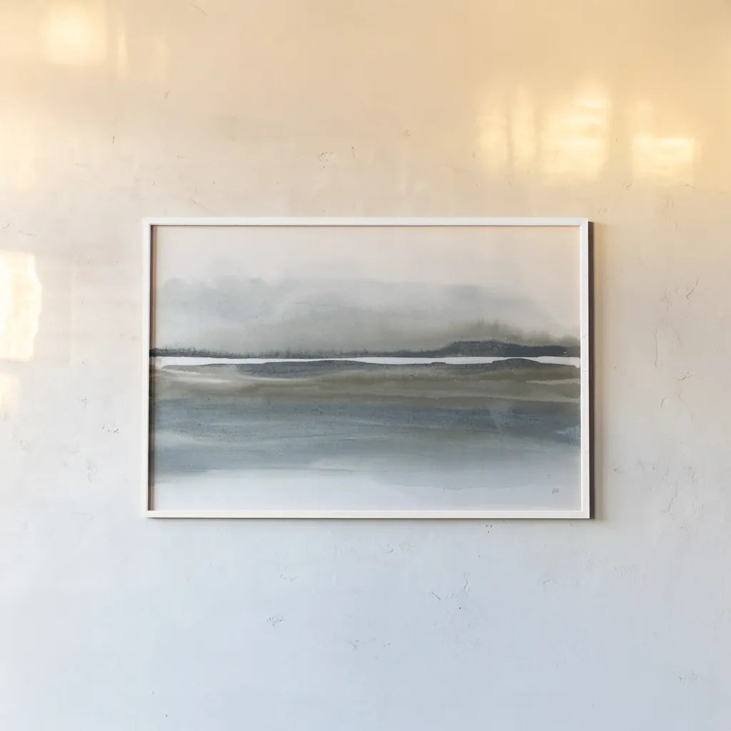 End of Day V by Chris Paschke. shown as a paper print in a white frame. Available as a archival giclee rolled canvas, fine art paper, or poster print. SKU 72065i.