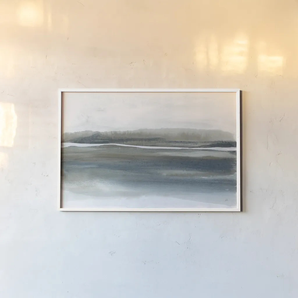 End of Day VI by Chris Paschke. shown as a paper print in a white frame. Available as a archival giclee rolled canvas, fine art paper, or poster print. SKU 72066i.