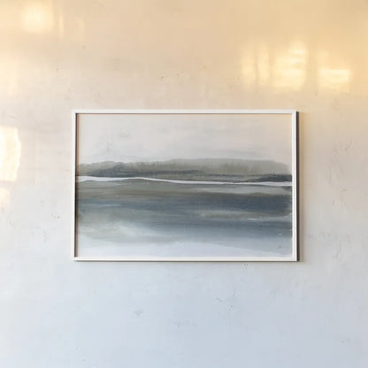 End of Day VI by Chris Paschke. shown as a paper print in a white frame. Available as a archival giclee rolled canvas, fine art paper, or poster print. SKU 72066i.