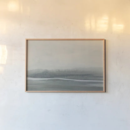 End of Day VI Light Crop by Chris Paschke. shown as a paper print in a natural frame. Available as a archival giclee rolled canvas, fine art paper, or poster print. SKU 76166i.