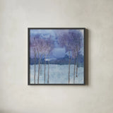 Evening Serenade II by Chris Paschke. Shown in a sleek black glass frame for a contemporary gallery look. Available as an archival giclee rolled canvas, fine art paper, or poster print. SKU 23951a.