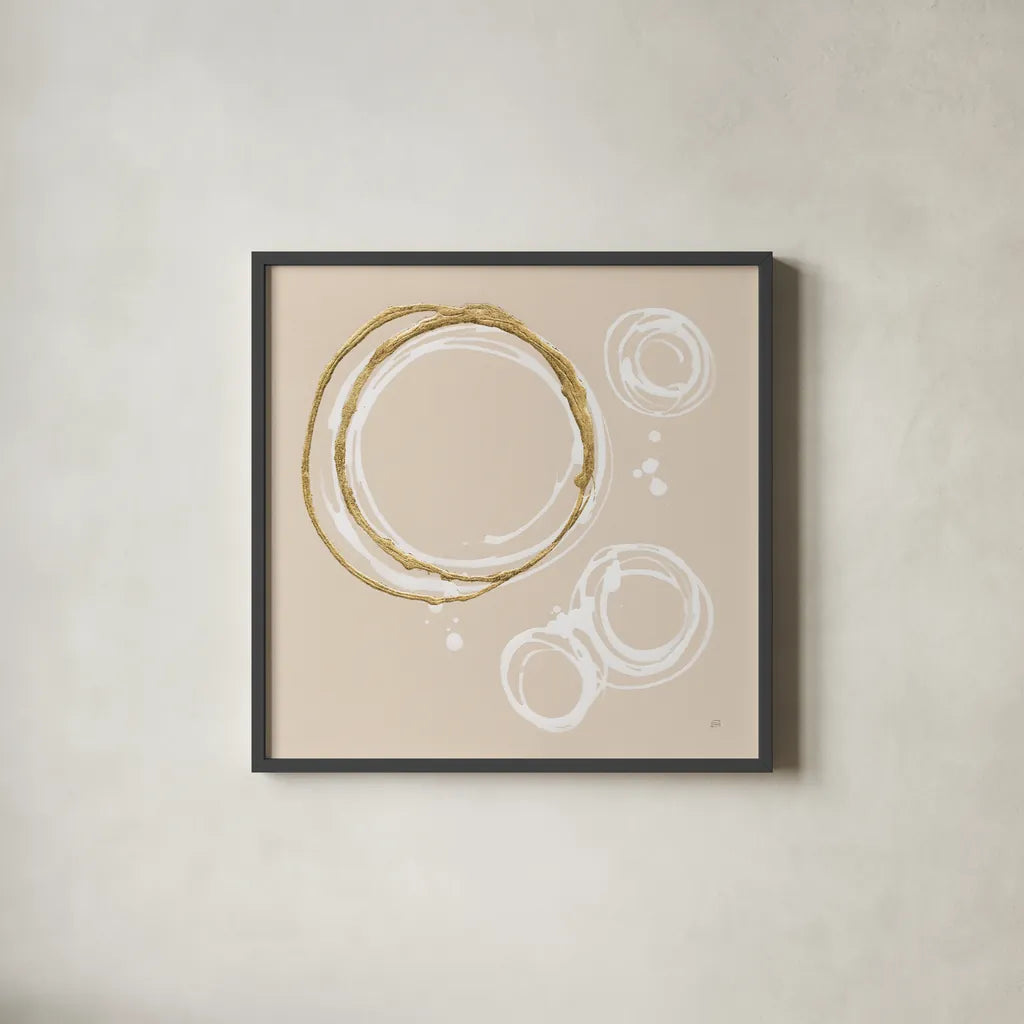 Evolution I by Chris Paschke. Shown in a sleek black glass frame for a contemporary gallery look. Available as an archival giclee rolled canvas, fine art paper, or poster print. SKU 81886a.