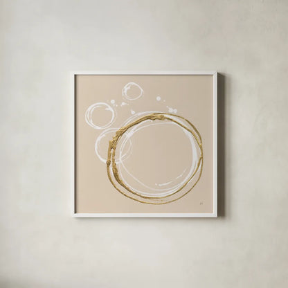 Evolution II by Chris Paschke. Shown in a crisp white glass frame for a clean and minimalist style. Available as an archival giclee rolled canvas, fine art paper, or poster print. SKU 81887a.