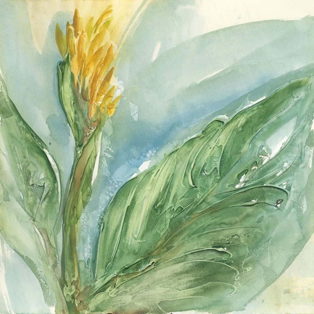 Exotic Flower II by Chris Paschke. SKU 48031a. Archival Giclee Fine art print for wall decor.