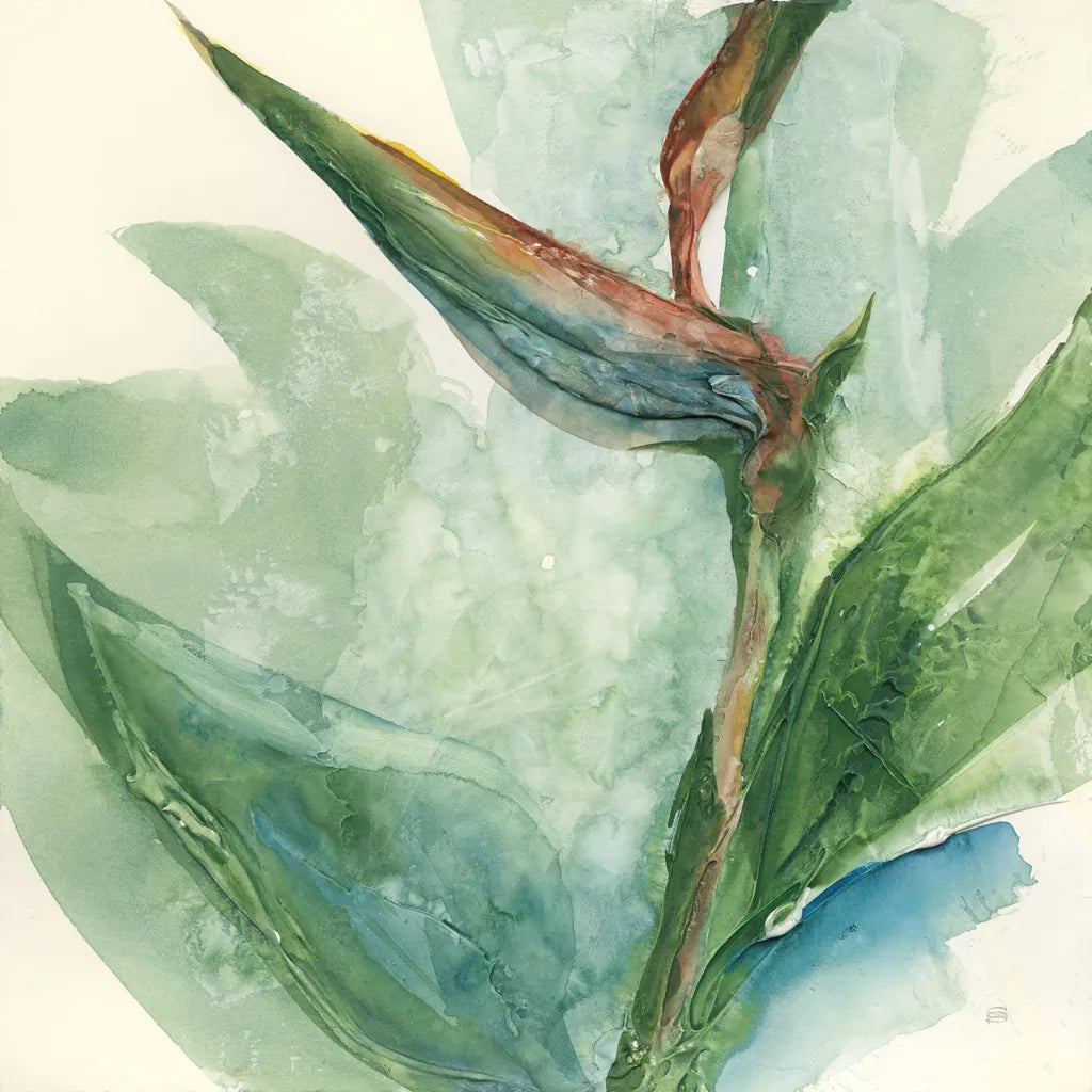 Exotic Flower III by Chris Paschke. SKU 48032a. Archival Giclee Fine art print for wall decor.