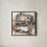 Expressionism I by Chris Paschke. Shown in a sleek black glass frame for a contemporary gallery look. Available as an archival giclee rolled canvas, fine art paper, or poster print. SKU 88360a.
