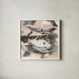Expressionism II by Chris Paschke. Shown in a crisp white glass frame for a clean and minimalist style. Available as an archival giclee rolled canvas, fine art paper, or poster print. SKU 88361a.