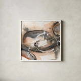 Expressionism III by Chris Paschke. Shown in a crisp white glass frame for a clean and minimalist style. Available as an archival giclee rolled canvas, fine art paper, or poster print. SKU 88362a.
