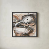Expressionism IV by Chris Paschke. Shown in a sleek black glass frame for a contemporary gallery look. Available as an archival giclee rolled canvas, fine art paper, or poster print. SKU 88363a.