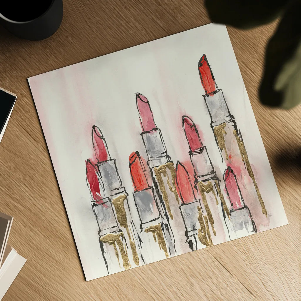 Fashion First IV by Chris Paschke. Shown as a detailed flat fine art print, highlighting archival giclee quality. Available as an archival giclee rolled canvas, fine art paper, or poster print. SKU 49455a.