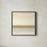 Flatland I by Chris Paschke. Shown in a sleek black glass frame for a contemporary gallery look. Available as an archival giclee rolled canvas, fine art paper, or poster print. SKU 67660a.
