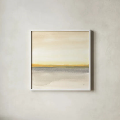 Flatland I by Chris Paschke. Shown in a crisp white glass frame for a clean and minimalist style. Available as an archival giclee rolled canvas, fine art paper, or poster print. SKU 67660a.