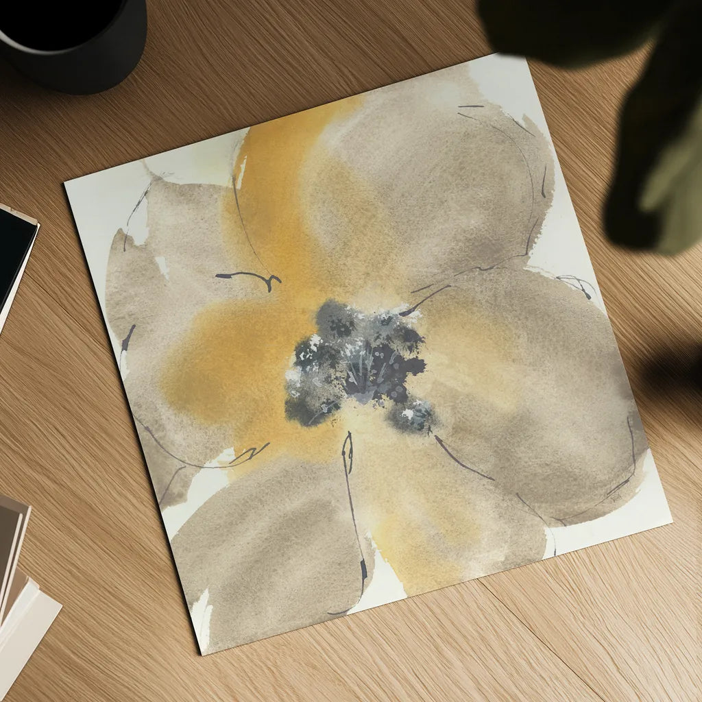 Flower Tones I by Chris Paschke. Shown as a detailed flat fine art print, highlighting archival giclee quality. Available as an archival giclee rolled canvas, fine art paper, or poster print. SKU 33988a.