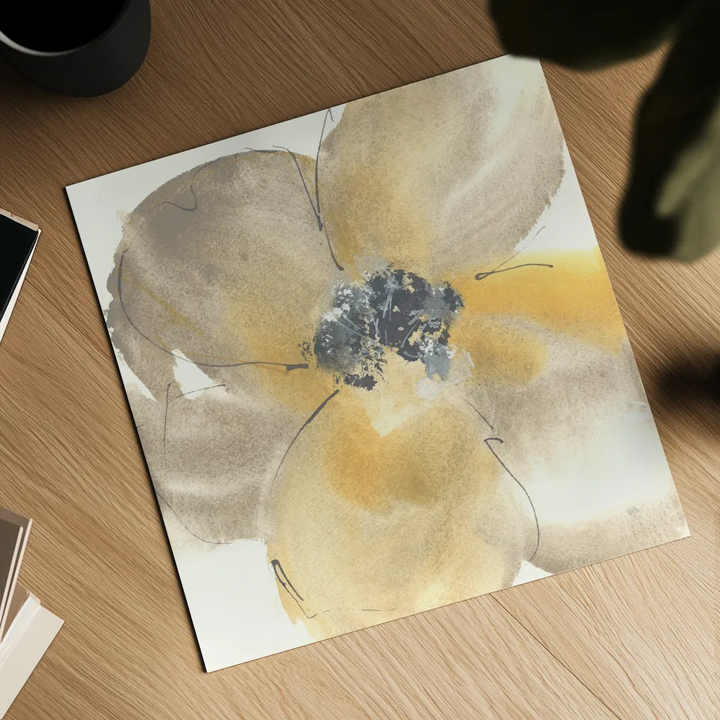 Flower Tones II by Chris Paschke. Shown as a detailed flat fine art print, highlighting archival giclee quality. Available as an archival giclee rolled canvas, fine art paper, or poster print. SKU 33989a.