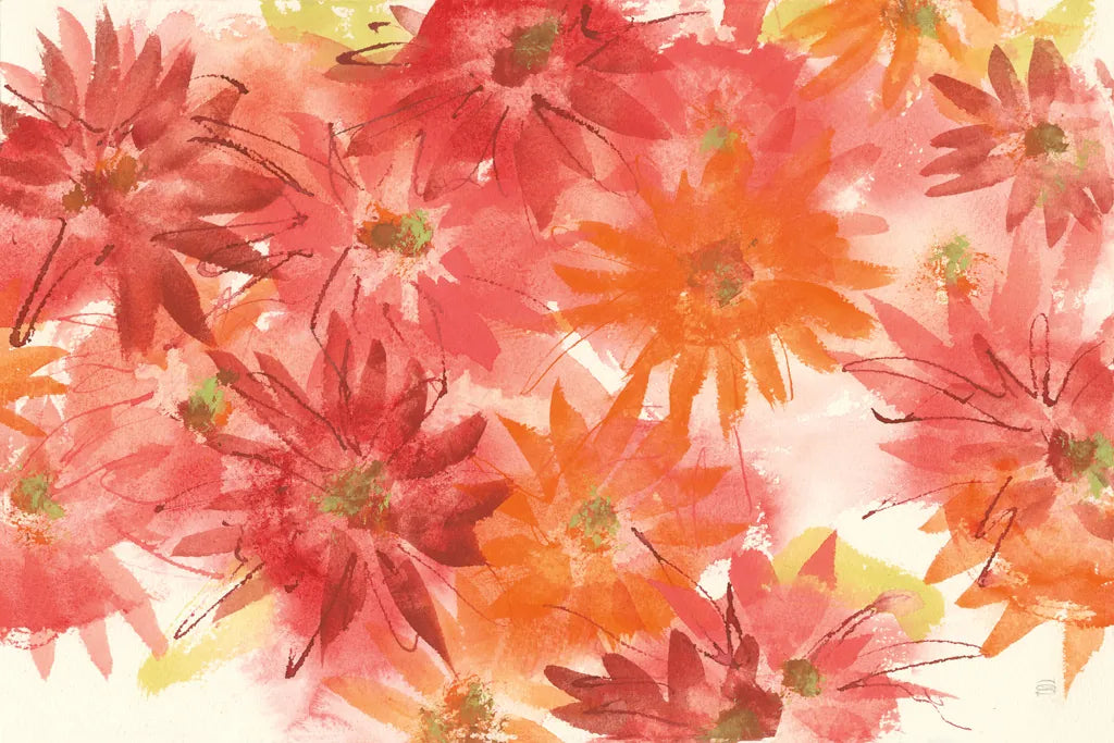 Flowers Afield III by Chris Paschke. SKU 50154i. Archival Giclee Fine art print for wall decor.