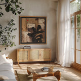 Freedom by Chris Paschke. Shown in a natural wood frame in a cozy modern living room. Available as an archival giclee rolled canvas, fine art paper, or poster print. SKU 39166a.