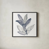 From the Forest II Cool by Chris Paschke. Shown in a sleek black glass frame for a contemporary gallery look. Available as an archival giclee rolled canvas, fine art paper, or poster print. SKU 79349a.