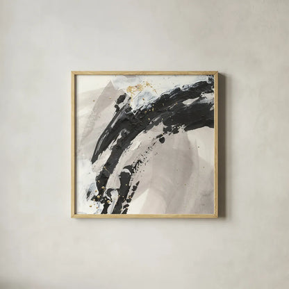 Galaxy I by Chris Paschke. Shown in a natural wood glass frame for a timeless modern aesthetic. Available as an archival giclee rolled canvas, fine art paper, or poster print. SKU 31735a.